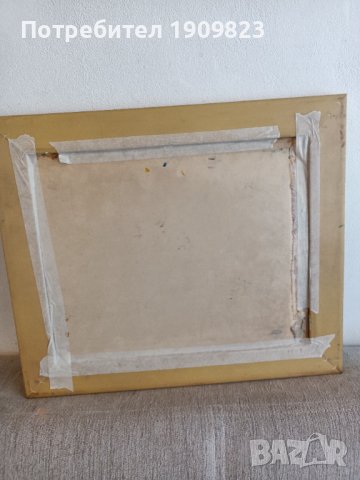 Стара маслена картина, снимка 2 - Картини - 42233041