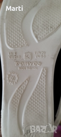 Domyos Детски обувки от плат черни гуменки за спорт, снимка 3 - Детски гуменки - 51921025