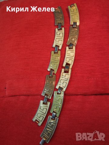 ЗЛАТИСТО ФЕШЪН - АРТ КОЛИЕ ОГЪРЛИЦА с ЕМАЙЛ - ЛАК ОРНАМЕНТИРАНА 22825, снимка 3 - Колиета, медальони, синджири - 33423167