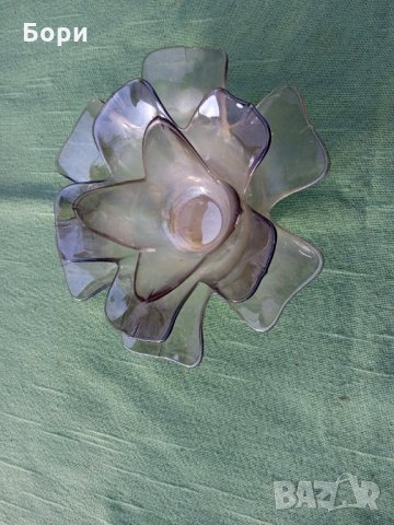 Стари български стъклени купи  3 броя, снимка 2 - Аксесоари за кухня - 35874928