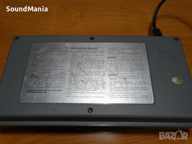 EDUTEC WWK L600 - зарядно за Ni-Cd батерии ..., снимка 7 - Друга електроника - 52583977