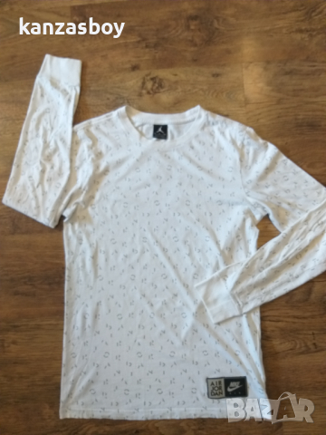 nike Air Jordan 5 - страхотна мъжка блуза S, снимка 4 - Блузи - 44736705