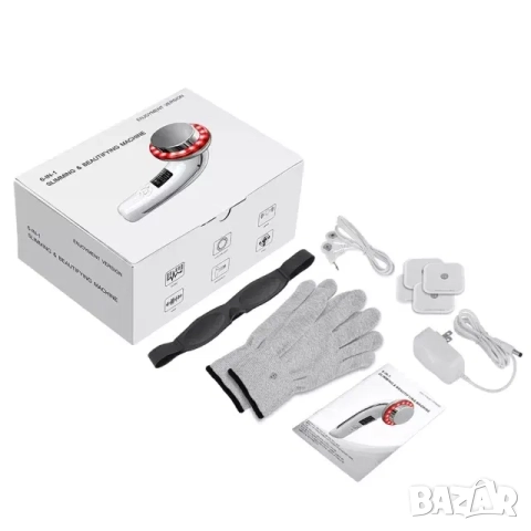 6 в 1 EMS масажор за кавитация за отслабване и целулит, ултразвук