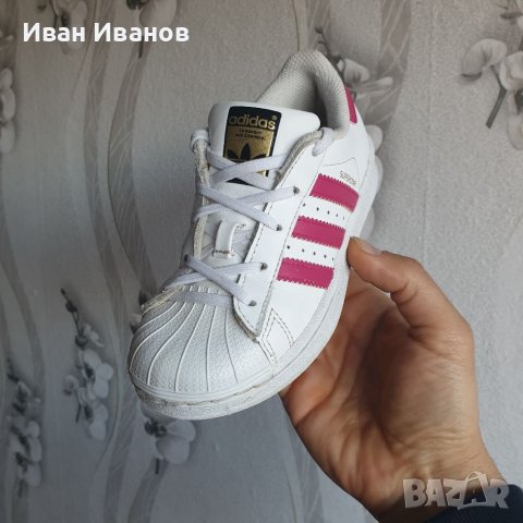 adidas Originals Infant Superstar Foundation  номер 29,5-30, снимка 13 - Детски маратонки - 40231737