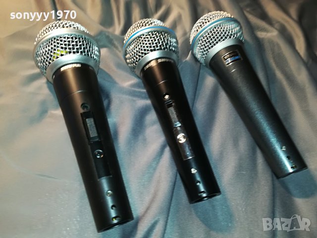 shure profi microphone-жичен микрофон 175лв за 1бр 2304230846, снимка 2 - Микрофони - 40454104