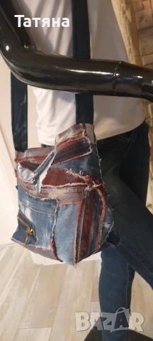 Чанта ръчна изработка, снимка 3 - Чанти - 51121443