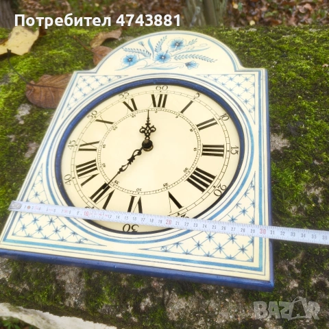 Старинен винтидж часовник, снимка 6 - Антикварни и старинни предмети - 53577136