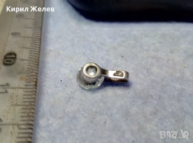 СТИЛЕН СКЪПОЦЕНЕН СРЕБЪРЕН ПЕНДАНТ РОДИРАНО СРЕБРО 925 с ВЪРТЯЩ се ЮВЕЛИРНО ФАСЕТИРАН ЦИРКОН 49359, снимка 8 - Колиета, медальони, синджири - 49600714