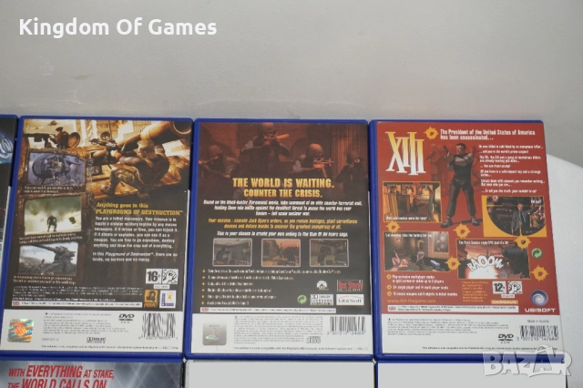 Игри за PS2 Turok Evolution/Mercenaries/Socom US NAVY/XIII/Hitman/Final Fantasy/The Sum Of All Fears, снимка 10 - Игри за PlayStation - 43824801