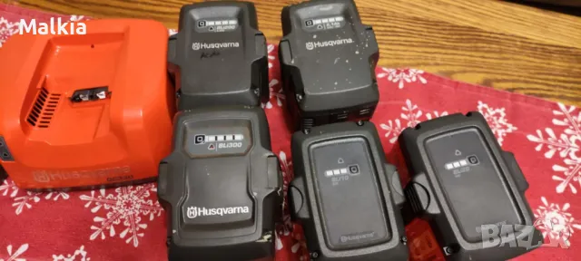 Батерии и зарядни за Xusqvarna, снимка 2 - Градинска техника - 48681873