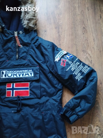 geographical norway barman - мъжко зимно яке М, снимка 3 - Якета - 52794014