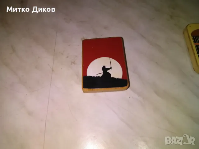 Дървен магнит на самурай