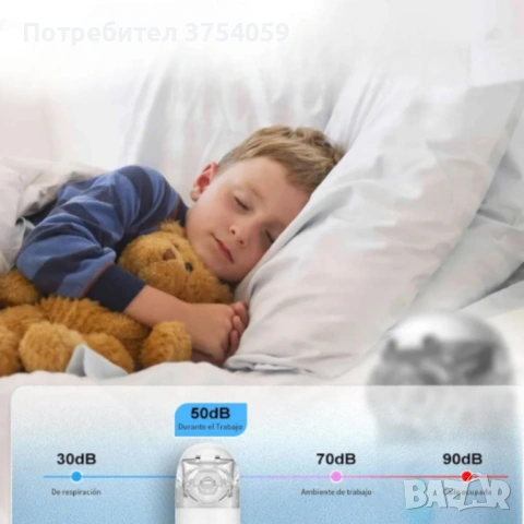 Ултразвуков аерозолен небулизатор Mesh ZH-N3 – бърза и тиха терапия, снимка 5 - Медицинска апаратура - 53084562