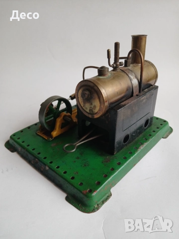 Стар модел на парна машина Мамут Англия., снимка 3 - Колекции - 52442746
