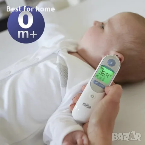 Термометър Braun Thermoscan 7 IRT6520 + бонус 40 филтъра за обектив ThermoScan, снимка 7 - Термометри, влагомери, хигрометри и барометри - 55861253