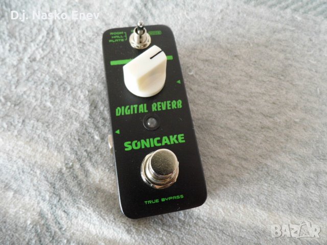 SONICAKE Digital Reverb Room Hall Plate Guitar Effects Pedal - Реверб педал за ел китара /НОВ/, снимка 2 - Китари - 35978475