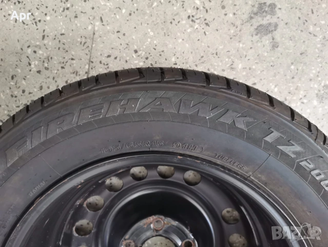 1брой Нова гума 195/65/15 FIRESTONE FIREHAWK, снимка 3 - Гуми и джанти - 53478099