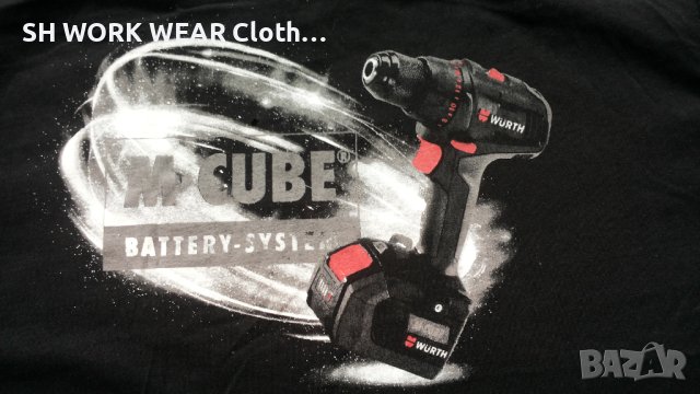 WURTH Work Wear T-Shirt размер М работна тениска W3-43, снимка 9 - Тениски - 41897809