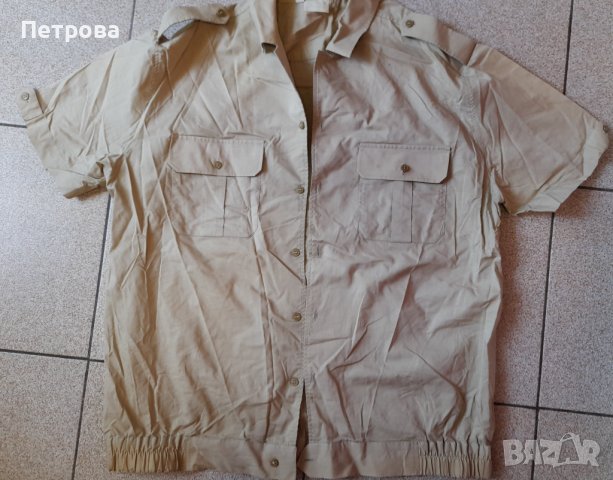 Военна лятна  куртка с къс ръкав, снимка 1
