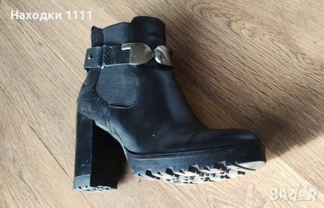 Страхотни боти ботуши Tamaris Тамарис, размер 38, отлично състояние, снимка 4 - Дамски боти - 53097507