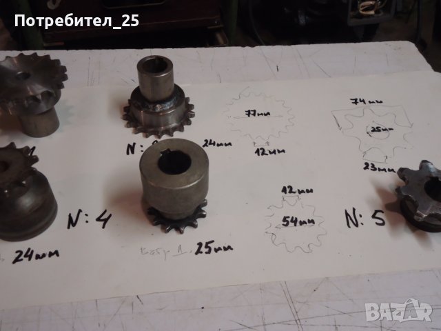 Шайби -зъбни колела, снимка 12 - Електродвигатели - 41949654