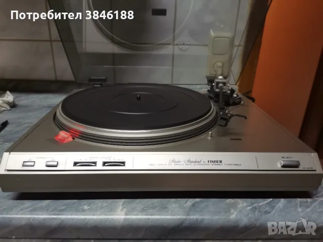 Fisher MT 6410 Semi-Automatic Turntable  , снимка 1