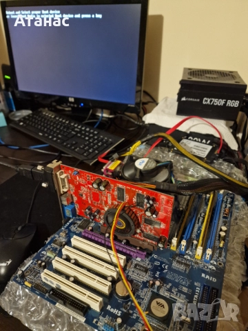 Sapphire Radeon HD 3450 512MB DDR2 AGP + подарък Sapphire Radeon 9250 128 MB + охлаждане с вентилато, снимка 9 - Видеокарти - 51690428