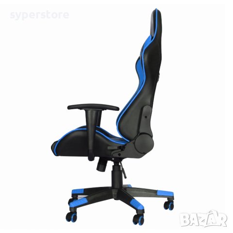 Геймърски стол Marvo CH-106-BL-V2 Синьо-Черен Ергономичен стол за геймъри, снимка 4 - Други стоки за дома - 40797586