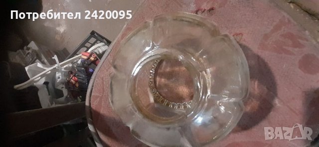 3 броя стъклени чаши за полюлей-15лв, снимка 4 - Полилеи - 40698154