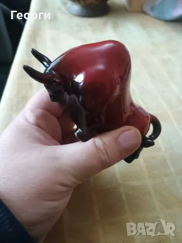 Красив керамичен бик-1, снимка 2 - Декорация за дома - 50094010