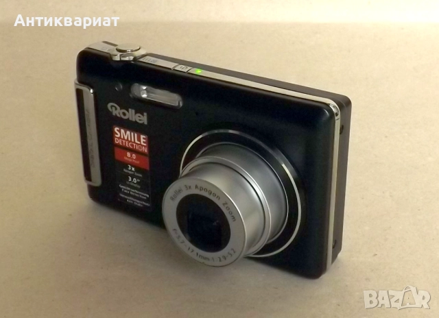 Цифров фотоапарат Rollei XS-8 (8 Mp / 3-кратен Оптичен зум) - GERMANY, снимка 5 - Фотоапарати - 51751037