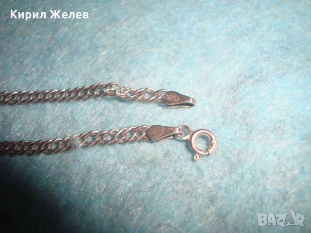 СРЕБЪРНА ГРИВНА СРЕБРО 925 ФИНА РЕТРО ВИНТИДЖ АРТ МАЙСТОРСКА ИЗРАБОТКА ПЛЕТКА 25600, снимка 6 - Гривни - 35858818