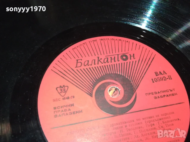 УМНОТО ОВЧАРЧЕ 0411251856, снимка 16 - Грамофонни плочи - 52296163