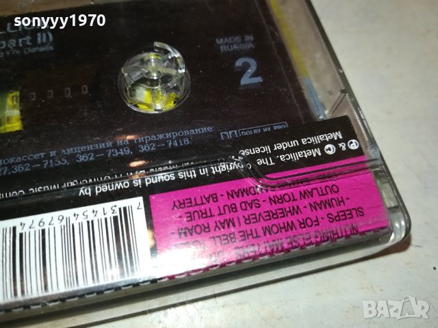 METALLICA-ORIGINAL TAPE 2510231413, снимка 15 - Аудио касети - 42716129