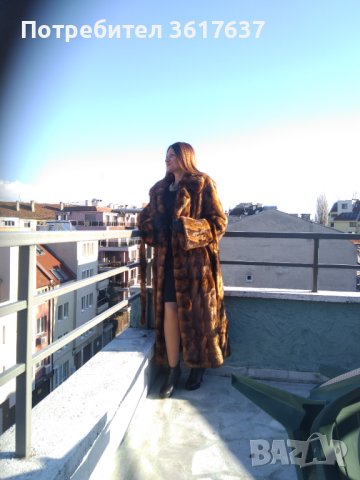 Дамско палто Визон, снимка 5 - Палта, манта - 41911109