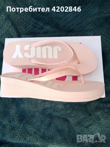 Juicy Couture , снимка 2 - Джапанки - 53817439