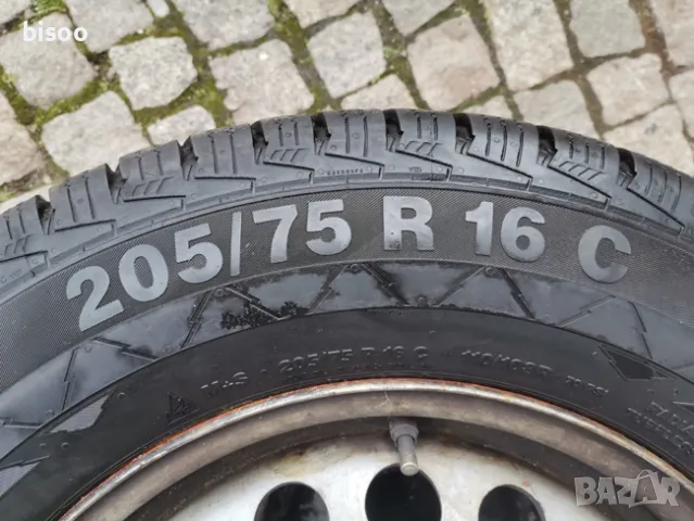 2бр  Зимни БУСОВИ гуми CONTINENTAL VANCO WINTER2 205/75/16С, снимка 6 - Гуми и джанти - 48341987