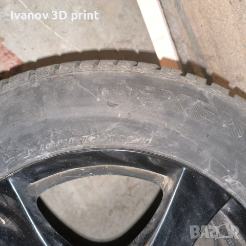17" 5x114.3 Джанти Borbet с гуми nexen, снимка 6 - Гуми и джанти - 52095804