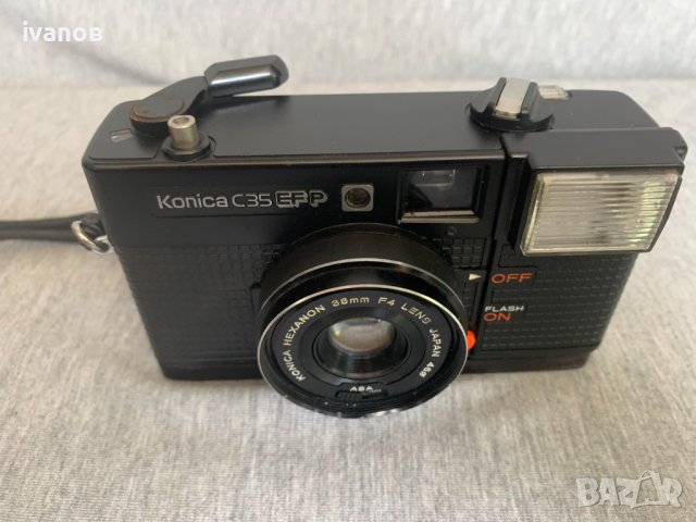 фотоапарат Konica C35 EFP, снимка 2 - Фотоапарати - 41844859