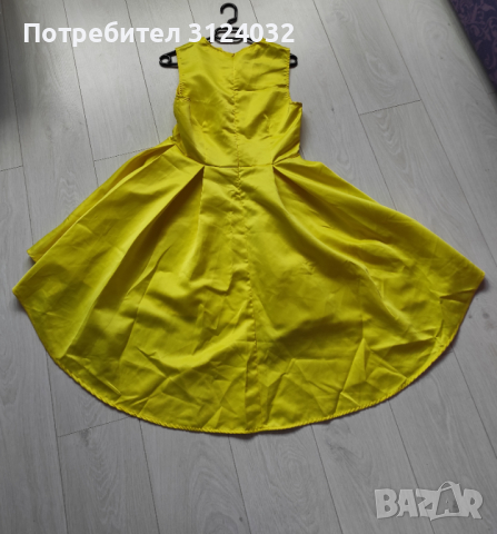 Продавам официална жълта рокля , снимка 2 - Рокли - 36421803