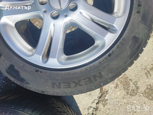 Оригинални джанти 17 с гуми .А2214010702 + болтове, снимка 8 - Гуми и джанти - 41065196