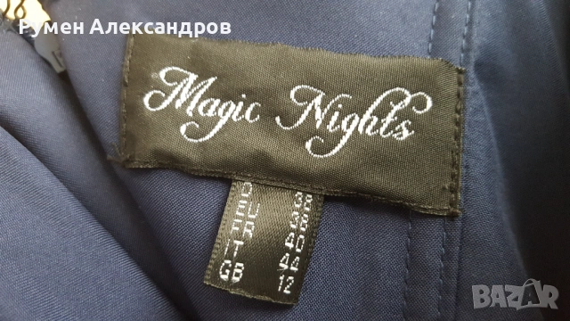 Официална синя рокля Magic Nights размер M  EUR38 ръст 170-180, снимка 15 - Рокли - 53650020