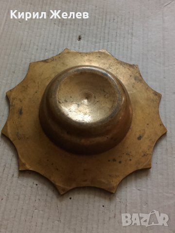 Бронзов пепелник стар 26933, снимка 2 - Декорация за дома - 34779262