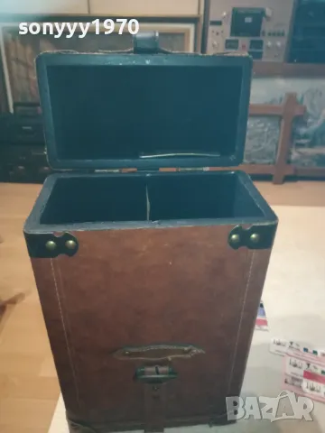 MADE FOR IRISH PROVINCIAL HAMPERS-КОЖЕН КУФАР LHD1E2209242040, снимка 17 - Антикварни и старинни предмети - 47324247