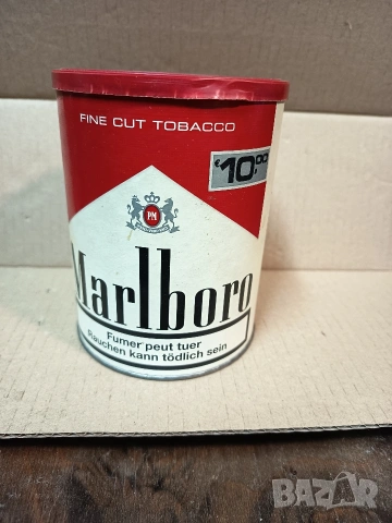 Кутия от тютюн метална