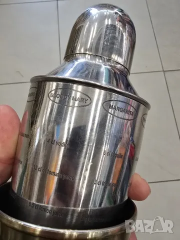 метален шейкър с рецепти, снимка 3 - Аксесоари за кухня - 49976640