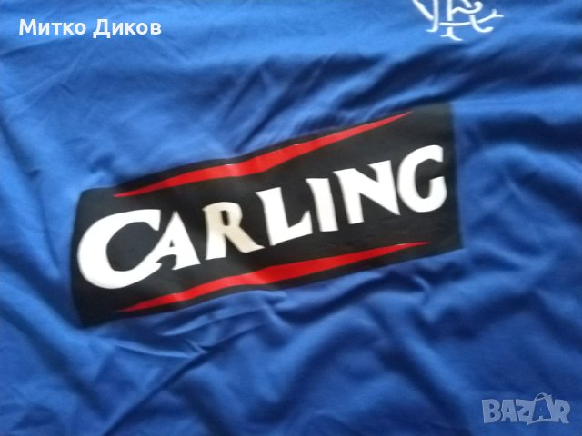 Глазгоу Рейнджърс футболна тениска маркова на Умбро размер С, снимка 2 - Футбол - 41531504