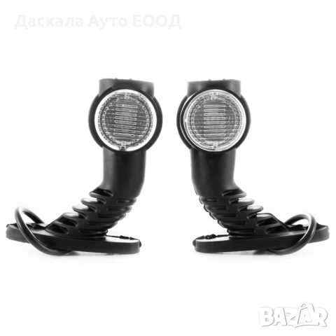 1бр.странична светлина диодно рогче с три светлини 24V, снимка 2 - Аксесоари и консумативи - 26095791