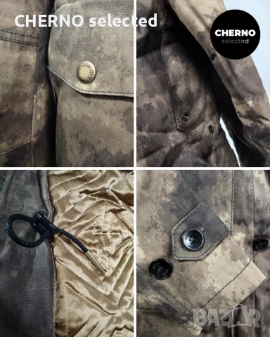 Мъжко камуфлажно полево яке DRYKORN Field Camo Jacket feat. British Millerain – размер L , снимка 14 - Якета - 53850954