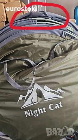 Night Cat Саморазгъваща се двуместна палатка, водоустойчива 2/3 души, дишаща, лесна за сглобяване, снимка 3 - Палатки - 52632776